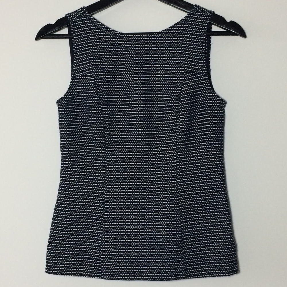 Banana Republic mad men retro top size 0 A102